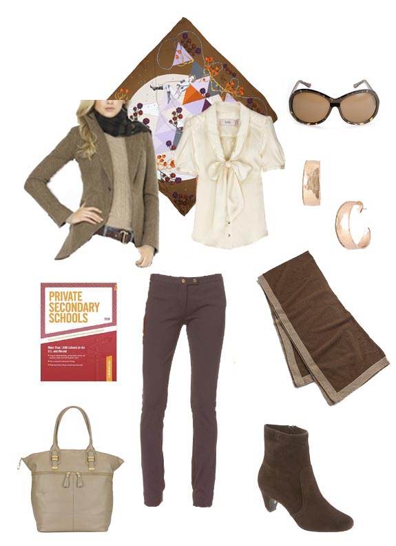 central park west silk blouse. Luella Bow-Silk Blouse