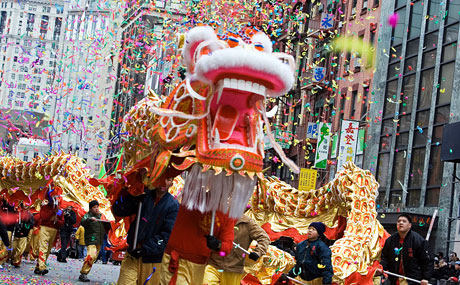 Chinese Lunar Parade Manhattan