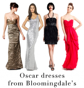 Oscar Dresses from Bloomingdales