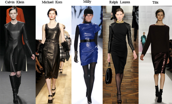 Fashion Week Trends Leather