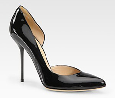 Gucci Patent Leather d'Orsay Pumps