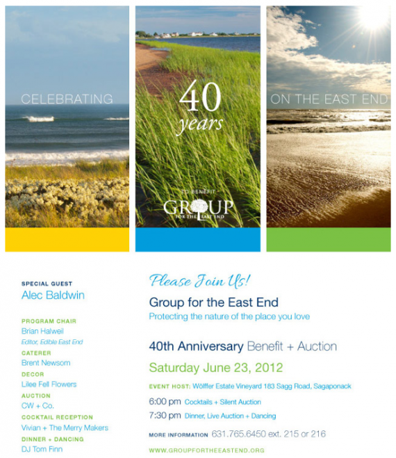 Group for the East End 40th Anniversary Benefit + Auction