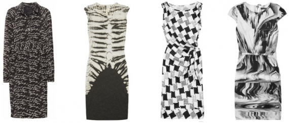 Transitional Dresses in Black & White