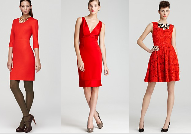 Bloomingdales Red Dresses