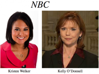 NBC Female Political Correspondents