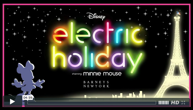 barneys disney electric holiday