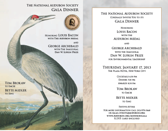 national audubon society gala