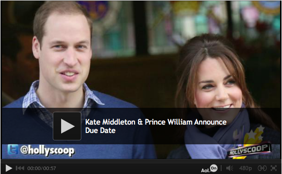 Kate Middleton Due Date Announced