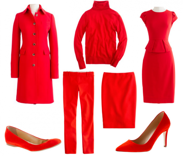 Wear Red Day J.Crew Collage