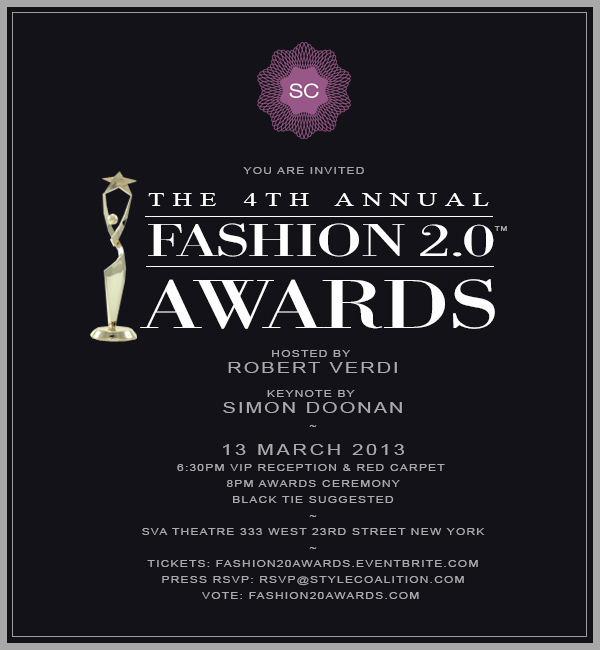 The 4th Annual Fashion 2.0 Awards