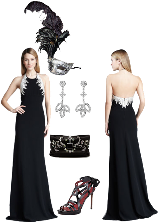 what to wear save venice black and white ball 