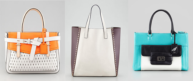 Color Blocking Bags