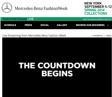 Mercedes- Benz Fashion Week