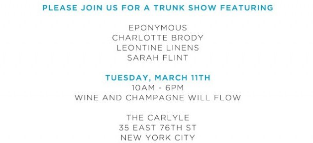 Trunk show