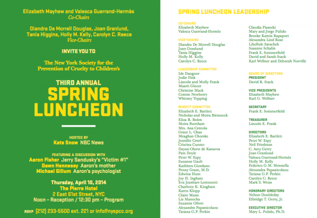 NYSPCC Spring Luncheon