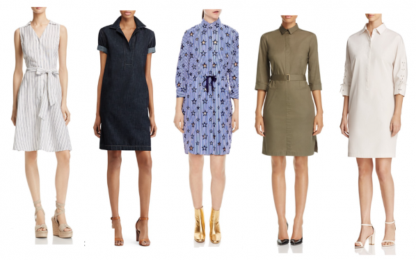 what to wear today, summer shirt dress