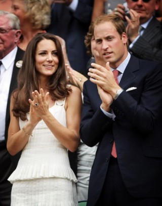 What to wear Wimbledon.  Kate Middleton and Prince William.