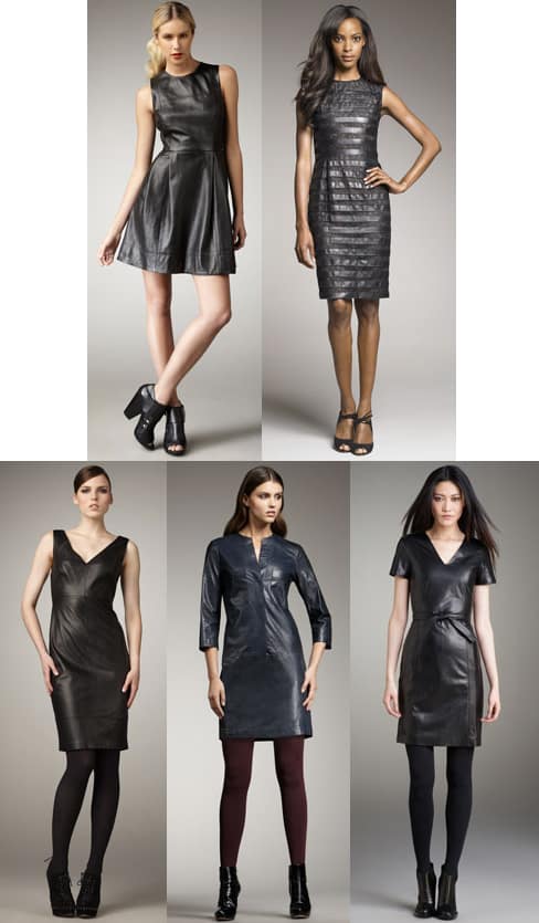 Black Leather Dresses