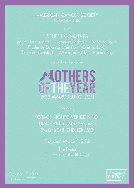 ACS Mothers of the Year Luncheon