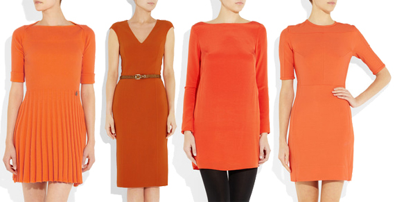 Orange Dresses