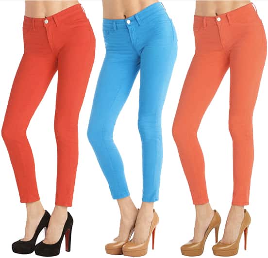 Brightly Colored Jeans