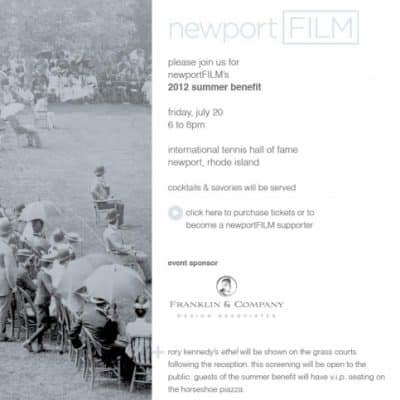 newport FILM Summer Benefit