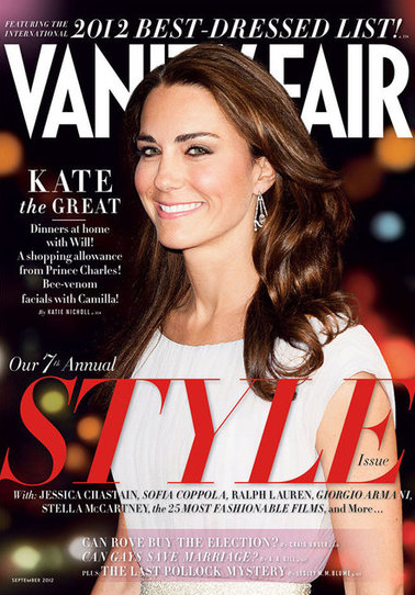 Vanity Fair Style Issue with Kate Middleton