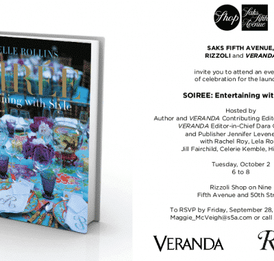 Soiree Book Launch Event at Saks