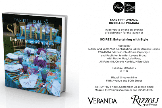 "Soiree: Entertaining with Style" at Saks