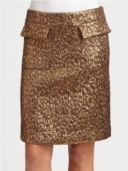 Brocade Golden Skirt