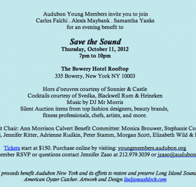 save the sound audubon young members