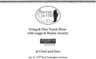 Irving & Fine with Legge & Braine Jewelry