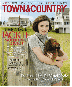 town & country magazine kick kennedy