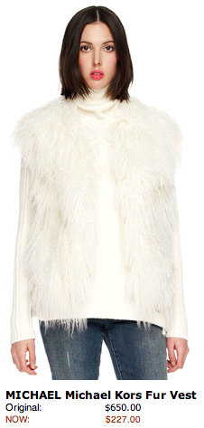 MICHAEL Michael Kors Fur Vest