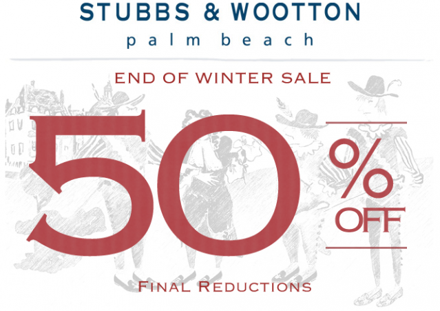 Stubbs & Wootton Sale