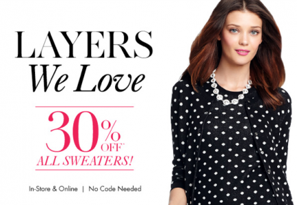 Ann Taylor Sweaters on Sale