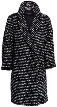 Halsbrook Bouclé Wool Coat