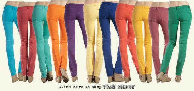 Skinny Jeans Team Colors