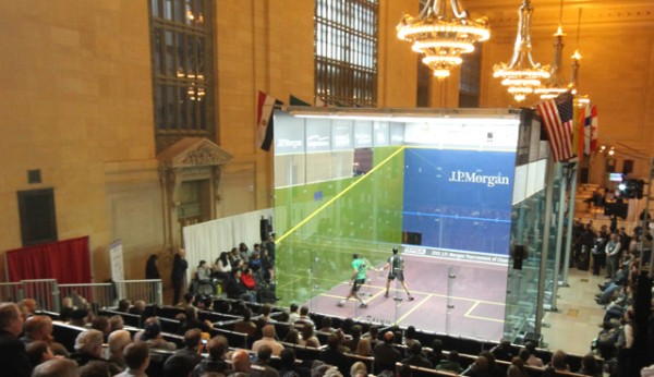 J.P. Morgan Tournament of Champions in Grand Central Station