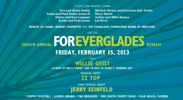 8th Annual For Everglades Benefit