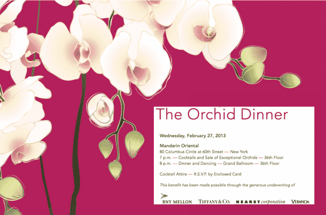 NYBG Orchid Dinner