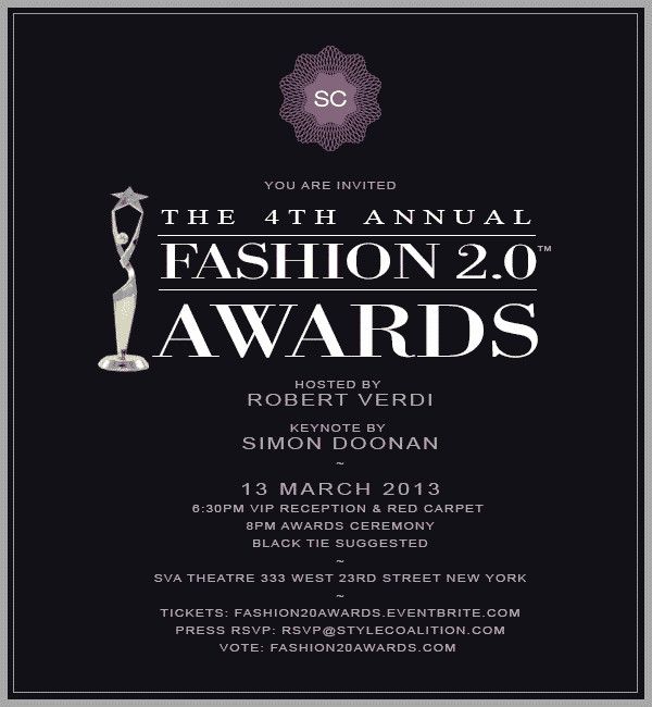4th Annual Fashion 2.0 Awards