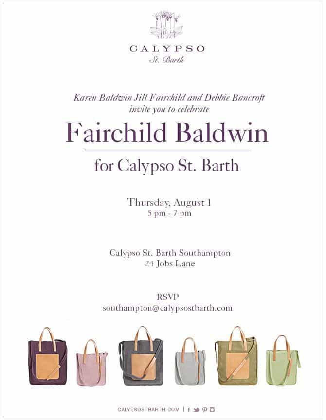 Fairchild Baldwin for Calypso St. Barth