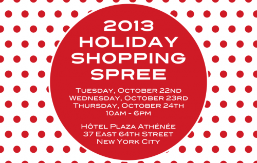2013 Holiday Shopping Spree