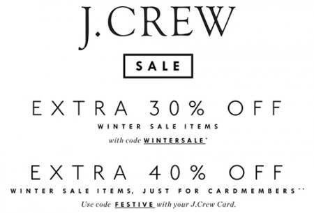 J Crew Sale