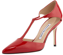 Manolo Red Shoes