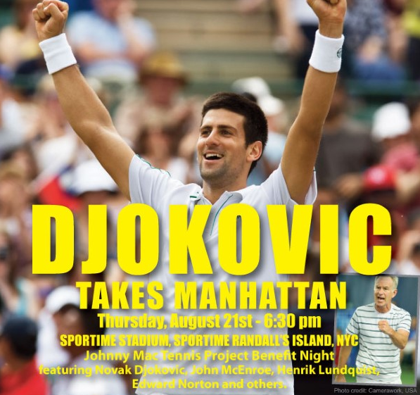 Djokovic Takes Manhattan 