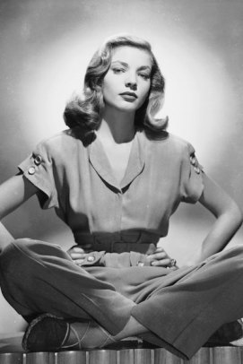 Cross-Legged Bacall