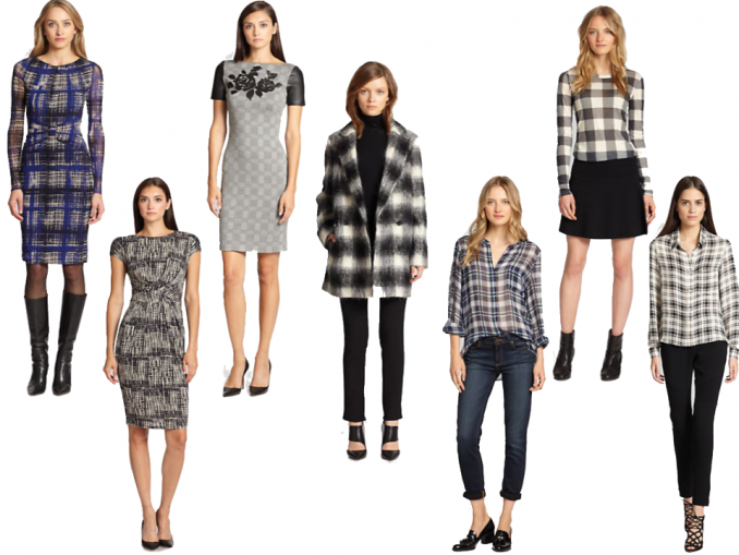 Plaid Saks