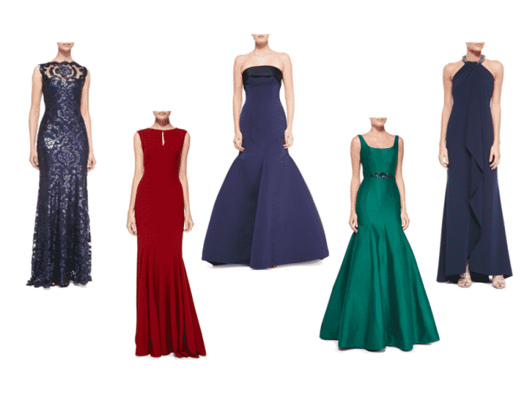 Holiday  Jewel Tone Gowns